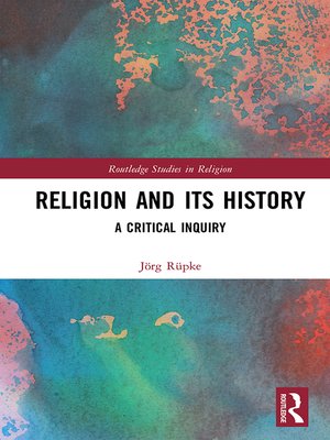 cover image of Religion and its History